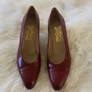 Salvatore Ferragamo Boutique Women’s Leather Shoes